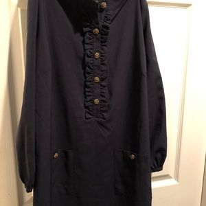 Mona B Navy Dress Size Small